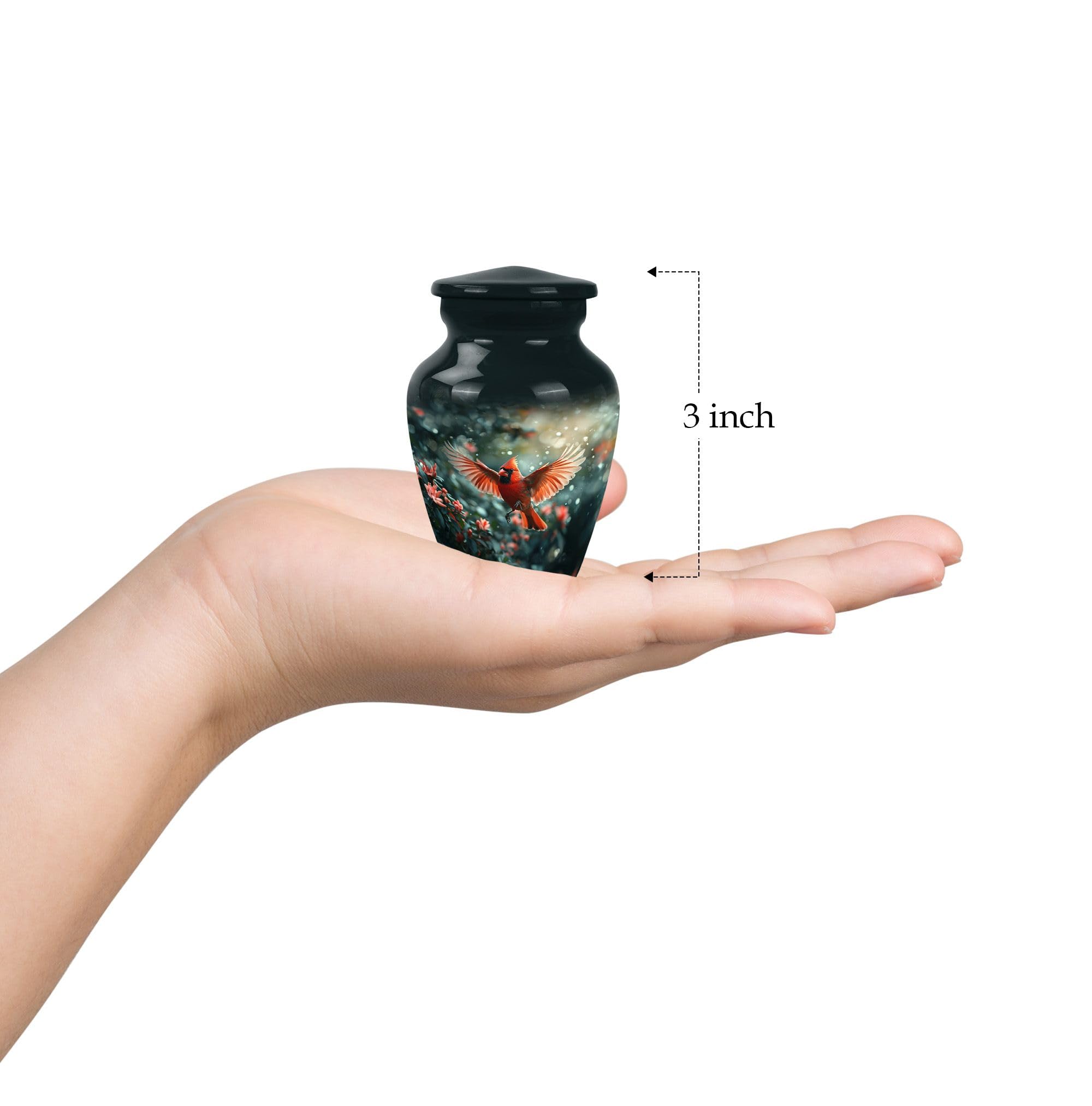 Amazon.com: JAGSHASHI Cardinal Cremation Urn - Small Urns